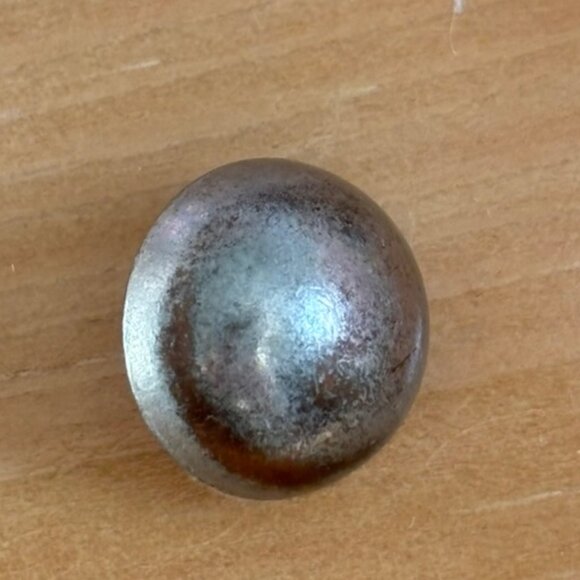 Lot of 13 Silver Round shank style metal buttons - Picture 5 of 7